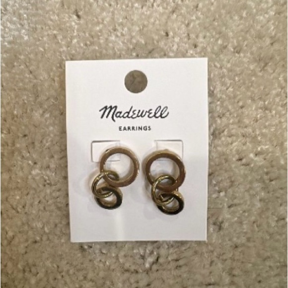 Madewell Jewelry - Maxwell gold earrings MSRP $42